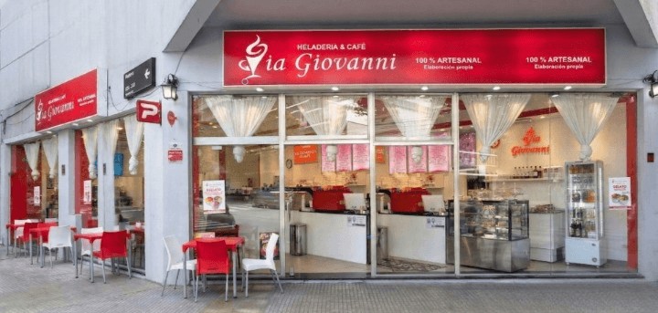 Fachada de Vía Giovanni en Malabia